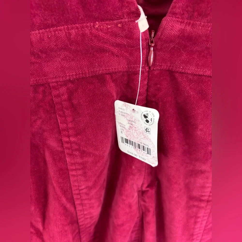 Free People Party Starter Belted Velvet Jumpsuit NWT - Picture 6 of 6